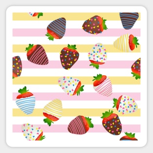 Sailor Moon Themed Strawberries Sticker